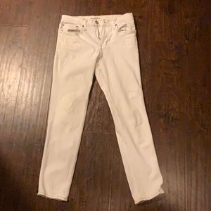 size 30’30 goodfellow skinny white jeans